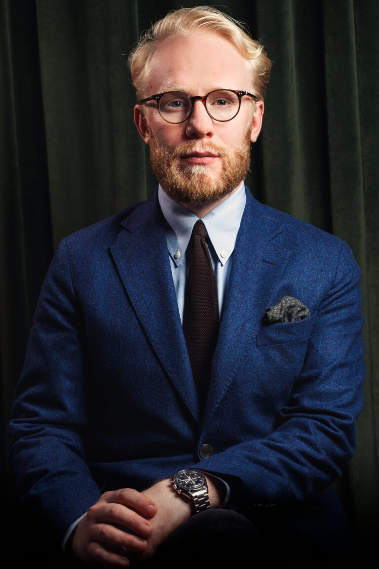 Porträtt av Erik Bysell