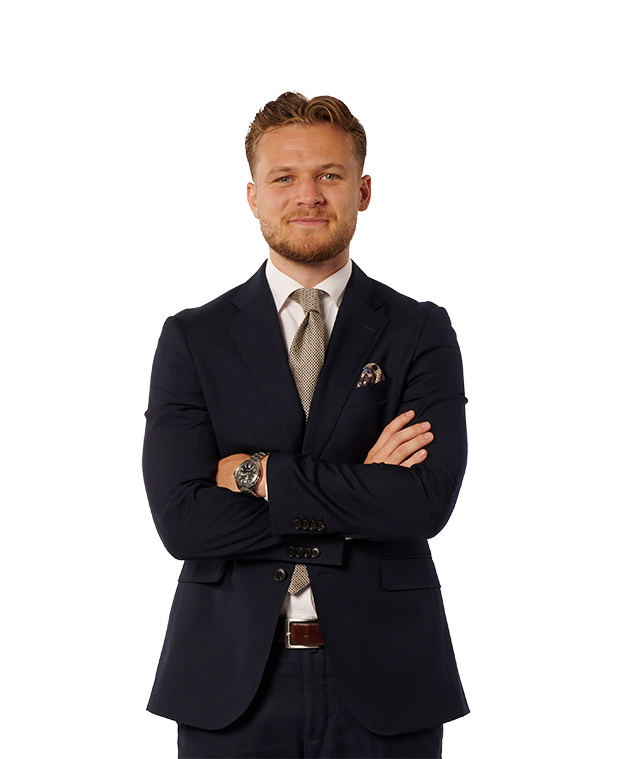 Porträtt av Axel Böös