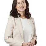 Porträtt av Caroline Wannerth Hofte